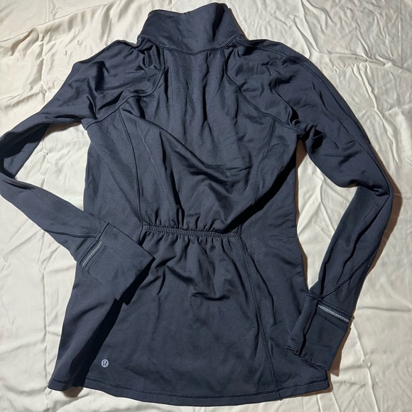 Lululemon Black 1/4 Zip Up - Picture 2 of 3
